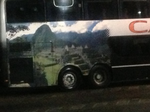 We haven't even left Viña yet and we're already seeing Machu Picchu! 